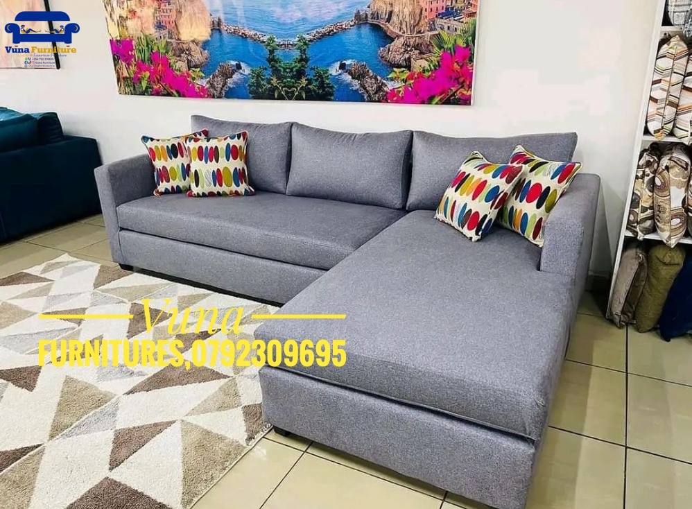 6-Seater Pure Fiber Side Arm Sofa – Smart Choice